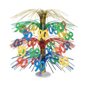 90th Birthday Party Cascade Centerpiece